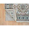 Tribal & Geometric Wool Hand Knotted Rug Ivory Ivory 4.0X5.10 -O065578