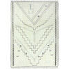 Tribal & Geometric Wool Hand Knotted Rug Ivory No Border 9.3X12.6 -O082960