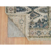 Tribal & Geometric Wool Hand Knotted Rug Ivory Oyster White 2.6X17.10 -O065884
