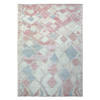 Tribal & Geometric Wool Hand Knotted Rug Pink No Border 8.1X11.7 -O072373