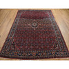Tribal & Geometric Wool Hand Knotted Rug Red Blue 8.5X11.3 -O078163