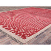 Tribal & Geometric Wool Hand Knotted Rug Red Ivory 9.1X12.5 -O086500