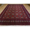 Tribal & Geometric Wool Hand Knotted Rug Red Red 10.0X13.8 -O072662