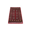 Tribal & Geometric Wool Hand Knotted Rug Red Red 2.6X3.10 -O069441