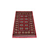 Tribal & Geometric Wool Hand Knotted Rug Red Red 2.6X4.0 -O069442