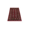 Tribal & Geometric Wool Hand Knotted Rug Red Red 2.6X4.10 -O069436