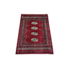 Tribal & Geometric Wool Hand Knotted Rug Red Red 2.7X3.9 -O069214