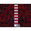 Tribal & Geometric Wool Hand Knotted Rug Red Red 3.3X4.10 -O067817
