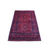 Tribal & Geometric Wool Hand Knotted Rug Red Red 3.3X5.0 -O067961