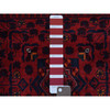 Tribal & Geometric Wool Hand Knotted Rug Red Red 3.3X5.0 -O067961