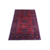 Tribal & Geometric Wool Hand Knotted Rug Red Red 3.4X4.9 -O072481