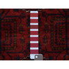 Tribal & Geometric Wool Hand Knotted Rug Red Red 3.4X4.9 -O072481