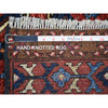 Tribal & Geometric Wool Hand Knotted Rug Red Red 4.1X6.0 -O070917