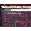 Tribal & Geometric Wool Hand Knotted Rug Red Red 5.6X7.8 -O071773