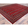 Tribal & Geometric Wool Hand Knotted Rug Red Red 8.4X10.0 -O085820