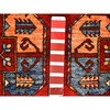 Tribal & Geometric Wool Hand Knotted Rug Red Red Ochre 3.4X4.8 -O066286