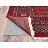 Tribal & Geometric Wool Hand Knotted Rug Red Rich Red 12.0X17.10 -O082395