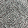 Modern Clearance Area Rug Blue 3X5  -EB-31