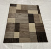 Modern Clearance Area Rug Charcoal 4X5.6  -EB-44