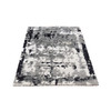 Modern and Contemporary Wool & Silk Hand Knotted Rug Grey 2.1X3.0  -O078100