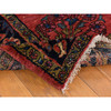 Antique Wool Hand Knotted Rug Red 5.3X6.7  -O078332
