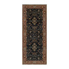 Traditional Wool Hand Knotted Rug Blue 4.2X10.2-O091088