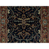 Traditional Wool Hand Knotted Rug Blue 2.6X8.1  -O091113
