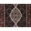 Traditional Wool Hand Knotted Rug Black 2.7X24.1  -O090981