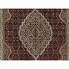 Traditional Wool Hand Knotted Rug Red 4.0X6.2  -O090983