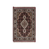 Traditional Wool Hand Knotted Rug Red 2.0X3.0  -O090994