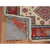 Kazak Wool Hand Knotted Rug Red 4.0x5.10 -O057067