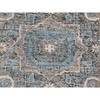 Mamluk Wool & Silk Hand Knotted Rug Blue 2.8x6.1 -O058181
