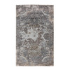 Modern and Contemporary Wool & Silk Hand Knotted Rug Grey 3.0x4.10 -O058461