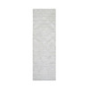 Modern and Contemporary Wool Hand Knotted Rug Grey 2.7x8.3 -O064148