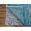 Modern and Contemporary Wool Hand Knotted Rug Blue 8.0x9.10 -O079202