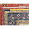 Kazak Wool Hand Knotted Rug Red 4.0x5.9 -O082950