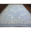 Kazak Wool Hand Knotted Rug Blue 11.11x16.9 -O074552
