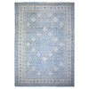 Kazak Wool Hand Knotted Rug Blue 11.11x16.9 -O074552
