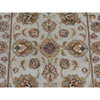 Rajasthan Wool & Silk Hand Knotted Rug Ivory 2.7x16.0 -O087694