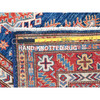 Kazak Wool Hand Knotted Rug Blue 2.9x26.3 -O086490