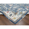 Heriz Wool Hand Knotted Rug Blue 7.11x9.9 -O084971