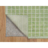 Modern and Contemporary Wool Hand Loomed Rug Green 2.2x3.1 -O091064