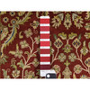 Fine Oriental Wool Hand Knotted Rug Red 3.1x5.0 -O078361