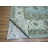 Oushak And Peshawar Wool Hand Knotted Rug Blue 10.2x10.3 -O076109
