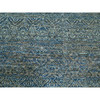Modern and Contemporary Wool Hand Knotted Rug Blue 9.0x12.1 -O076148