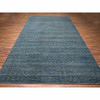 Modern and Contemporary Wool Hand Knotted Rug Blue 9.0x12.1 -O076148