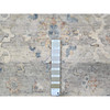 Oushak And Peshawar Wool Hand Knotted Rug Grey 9.0x11.8 -O010156
