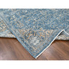 Oushak And Peshawar Wool Hand Knotted Rug Blue 8.11x12.0 -O010172