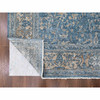 Oushak And Peshawar Wool Hand Knotted Rug Blue 8.11x12.0 -O010172