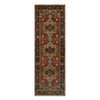 Heriz Wool Hand Knotted Rug Red 2.8x7.11 -O091241